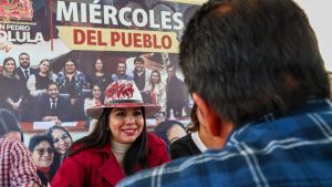 Encabeza Tonantzin Fern&aacute;ndez Mi&eacute;rcoles del Pueblo en San Pedro
