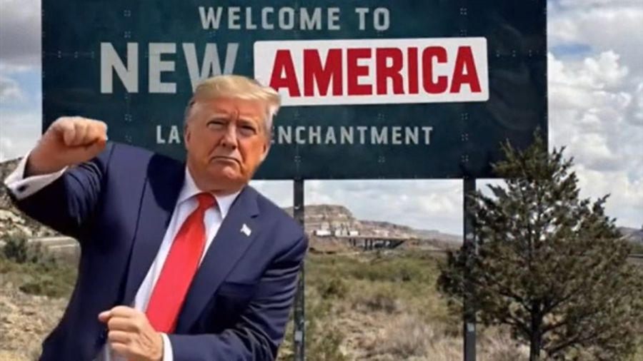&iexcl;Qu&iacute;tenle el celular! Ahora Trump pide cambiar nombre a Nuevo M&eacute;xico