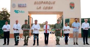 Inaugura  Sheinbaum el Ecoparque &ldquo;La Ceiba&rdquo; en Palenque, Chiapas
