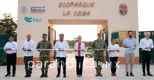 Inaugura  Sheinbaum el Ecoparque &ldquo;La Ceiba&rdquo; en Palenque, Chiapas