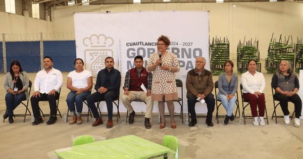 Refuerzan CAICS de Cuautlancingo con mobiliario nuevo