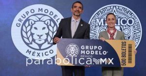 Regalar&aacute; Grupo Modelo 500 boletos para Copa Mundial de F&uacute;tbol, anuncia Sheinbaum
