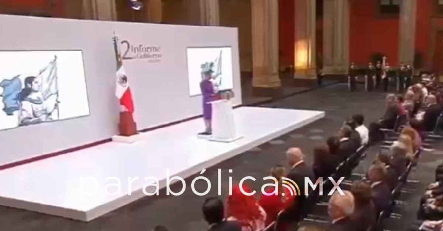 Viven trabajadores una "primavera laboral" con la 4T: Sheinbaum en su Segundo Informe