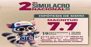 Listo Gobierno de Pepe Chedraui para el Segundo Simulacro Nacional 2026
