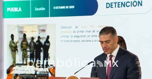 Destaca Harfuch la detenci&oacute;n de Juan Lira Maldonado alias "El Moco"