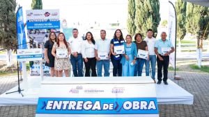 Entrega Lupita Cuautle rehabilitaci&oacute;n de Unidad Deportiva