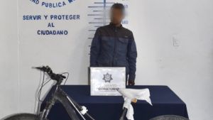 Atrapa Seguridad Ciudadana de San Pedro a sujeto en Mixquitla
