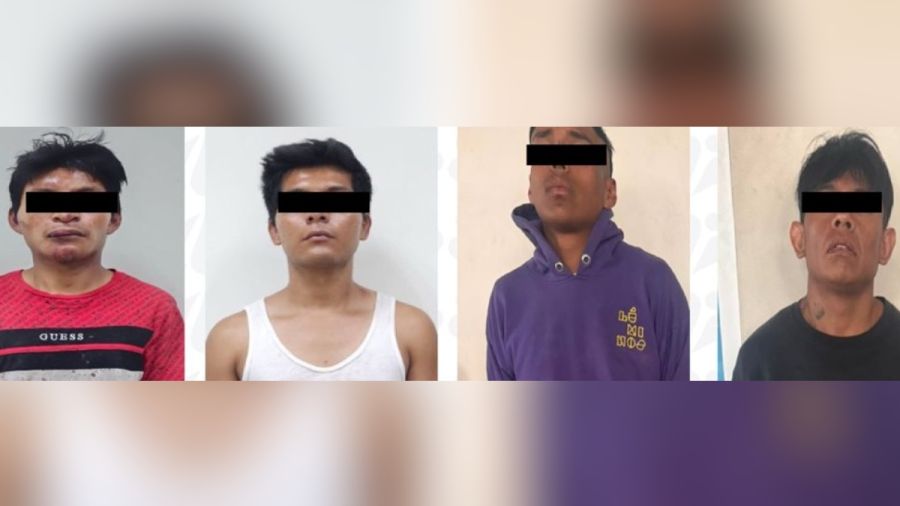 Investiga FGE a 4 detenidos por robos en Atzompa y San Andr&eacute;s Cholula