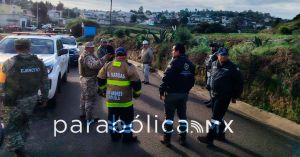 Mantienen autoridades estatales y federales quema controlada en Temaxcalac