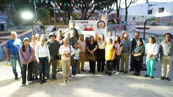 Logran cobertura total de luminarias LED en Xonaca, con Puebla Brilla