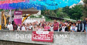Construye Gobierno de Pepe Chedraui el Puente Vehicular de San Miguel Canoa