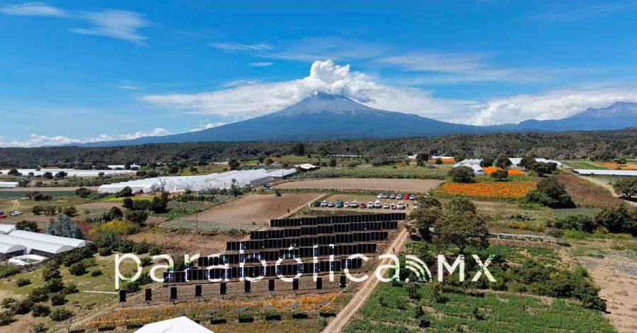 Inaugura Armenta el proyecto agrovoltaico Energ&iacute;a para el Campo en Tianguismanalco