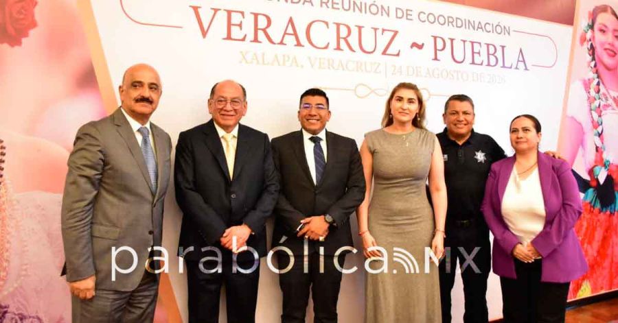 Sostienen los gobiernos de Puebla y Veracruz la &ldquo;Segunda Reuni&oacute;n de Coordinaci&oacute;n&rdquo; en Seguridad