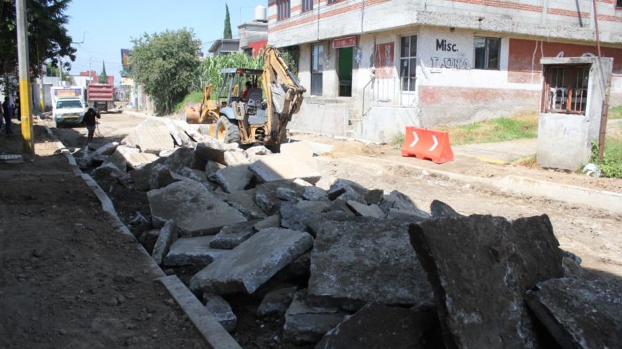 Avanzan trabajos de rehabilitaci&oacute;n vial en San Sebasti&aacute;n de Aparicio