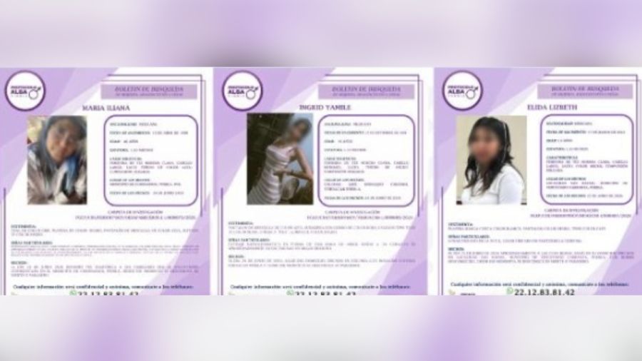 Mediante Protocolo Alba, localizan con vida a 3 desaparecidas
