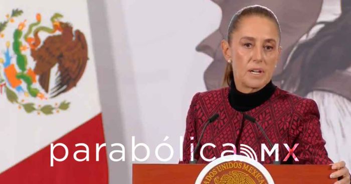 Es &ldquo;mejor que golpeen&rdquo; a caer en chantajes, afirma Sheinbaum sobre TV Azteca en Puebla