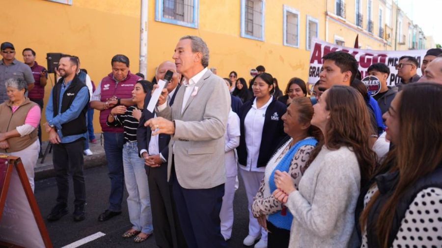 Otorga Pepe Chedraui vialidades renovadas en el Barrio de Analco