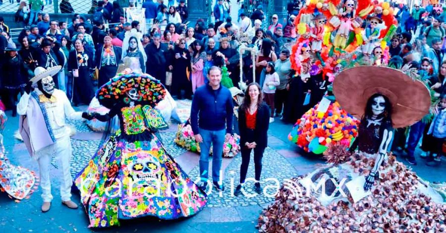Realiza Deporte municipal activaci&oacute;n f&iacute;sica musicalizada masiva con motivo del D&iacute;a de Muertos
