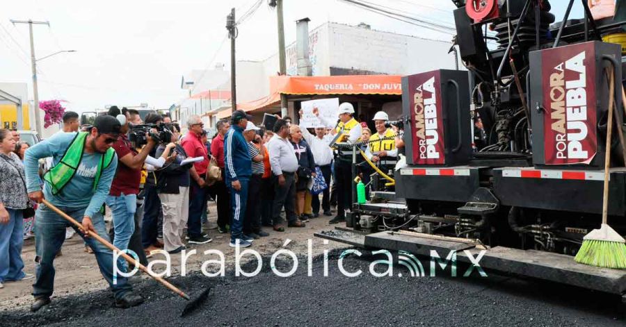 Se modernizar&aacute;n 28 mil calles durante 2026, afirma Armenta
