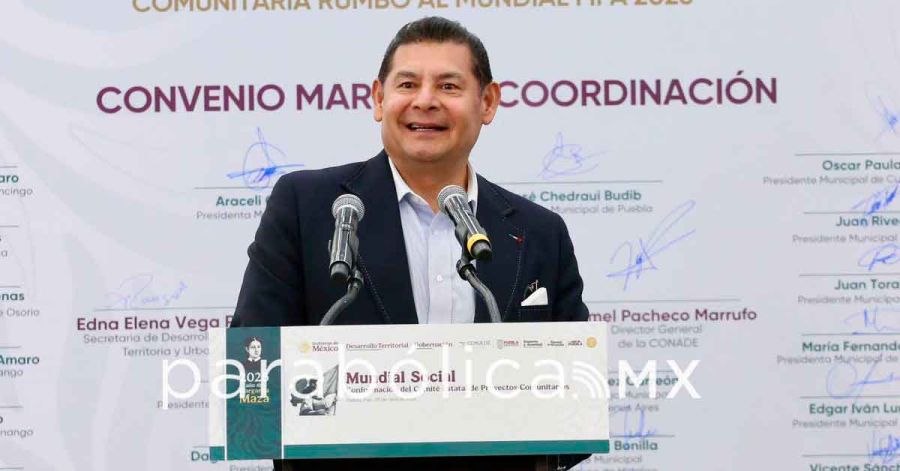 Se consolida en Puebla la estrategia nacional &ldquo;Mundial Social&rdquo;: Armenta y SEDATU
