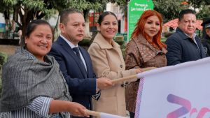 Refuerza alcaldesa Lupita Cuautle seguridad de San Andr&eacute;s Cholula