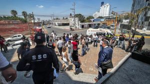 Participa Cuautlancingo en Simulacro de sismo