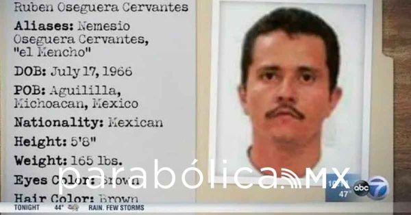 Confirma Harfuch que el hijastro de &ldquo;El Mencho&rdquo; es uno de los nuevos l&iacute;deres del CJNG
