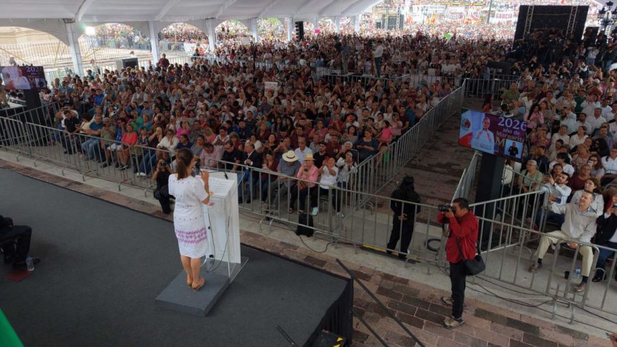 Somos un gobierno del y para el pueblo: presidenta Sheinbaum