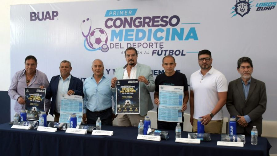 BUAP presenta Congreso de Medicina Deportiva Aplicada al F&uacute;tbol