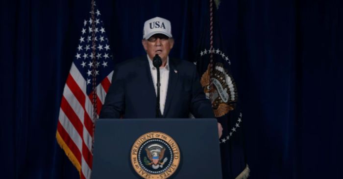 Anuncia Trump "grandes operaciones de combate" en Ir&aacute;n