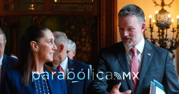 Recibe Sheinbaum en Palacio Nacional a Jamieson Greer