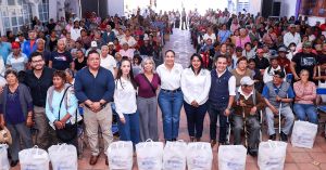 Impulsa Lupita Cuautle el bienestar social con la primera entrega de apoyos alimentarios 2026