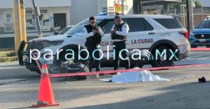 Derrapa y muere motociclista en Bulevar Las Torres