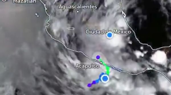 Se forma la Tormenta Tropical Boris en el Pac&iacute;fico
