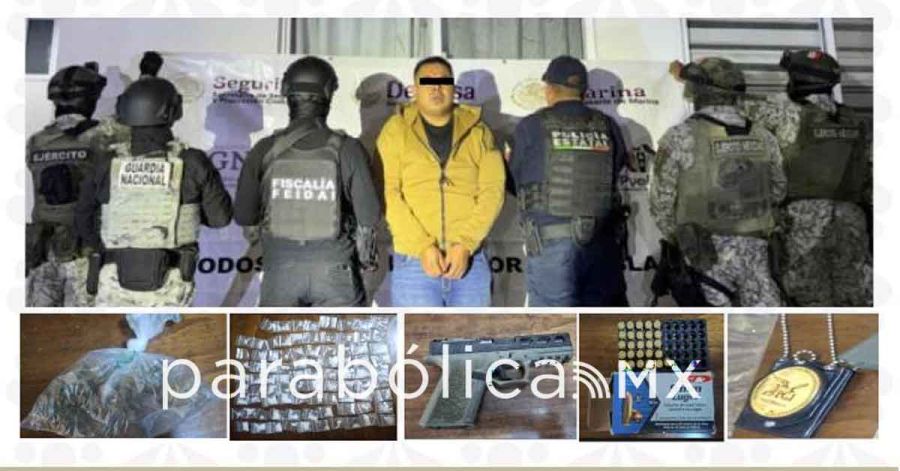 Detiene FGE a una persona por narcomenudeo en Bosques de Chapultepec