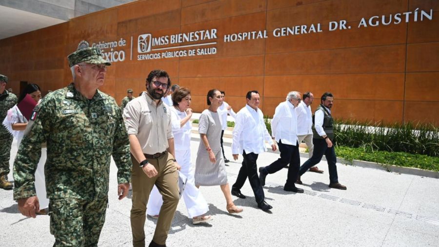 Inaugura CSP Hospital General Dr. Agust&iacute;n O'Hor&aacute;n en Yucat&aacute;n