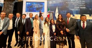 Acude Armenta a la presentaci&oacute;n del Plan Estrat&eacute;gico de Procuraci&oacute;n de Justicia
