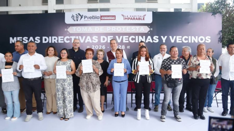 Rinden protesta 87 mesas directivas de colonias de la capital