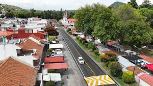 Rehabilita Ariadna Ayala la carretera Atlixco-Metepec