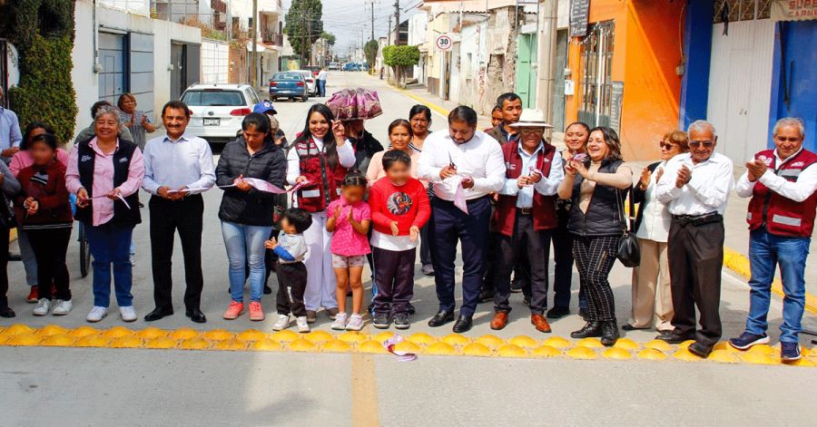 Contin&uacute;a Tonantzin Fern&aacute;ndez fortaleciendo la infraestructura vial en San Pedro Cholula