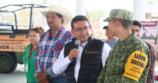 Participa P&aacute;vel Gaspar en Jornada por la Paz de Chiautla de Tapia para promover coordinaci&oacute;n institucional