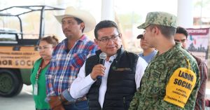 Participa P&aacute;vel Gaspar en Jornada por la Paz de Chiautla de Tapia para promover coordinaci&oacute;n institucional