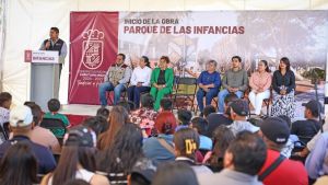 Arranca alcalde Omar Mu&ntilde;oz construcci&oacute;n del Parque de las Infancias