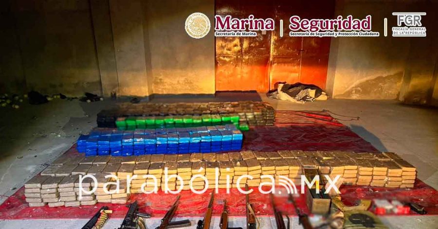 Se asegur&oacute; m&aacute;s de 3 toneladas de coca&iacute;na en Tlaxcala y Guerrero: Gabinete de Seguridad
