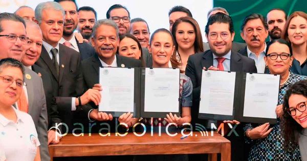 Destaca Maiella G&oacute;mez un a&ntilde;o m&aacute;s de logros para las y los trabajadores de M&eacute;xico