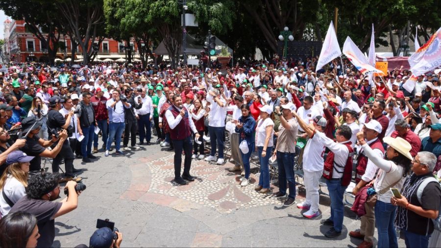 Puebla respalda con firmeza a la presidenta Sheinbaum, a dos a&ntilde;os del triunfo