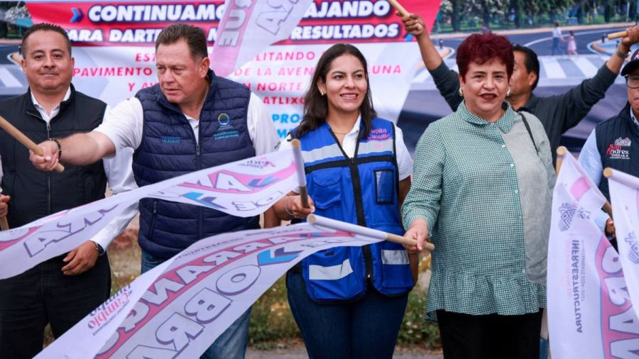 Inician rehabilitaci&oacute;n de avenida La Luna, clave para la zona Atlixc&aacute;yotl