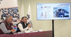 Resaltan acciones de seguridad en Puebla Capital