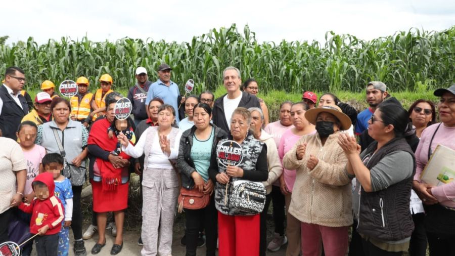 Preside Pepe Chedraui arranque de obras viales en juntas auxiliares