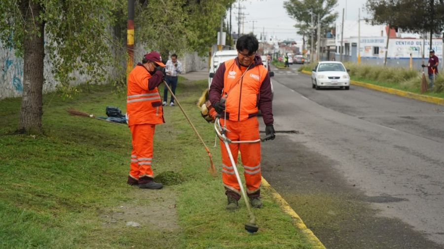 Realizan jornada de limpieza en el Seminario Palafoxiano